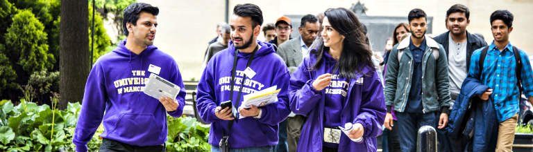 Open day students