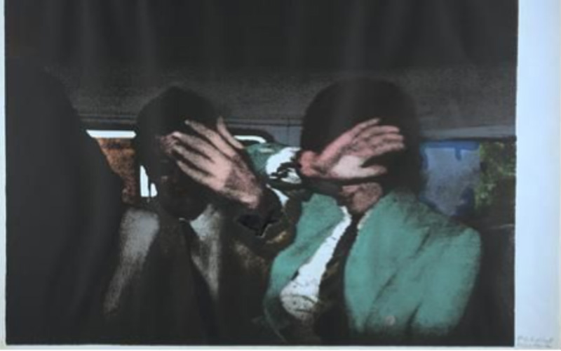 Richard Hamilton, 1967, Mick Jagger and Robert Fraser