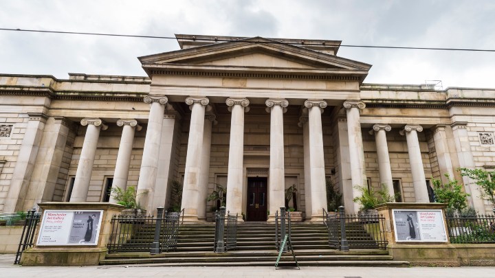 Exterior of the Manchester Art Museum
