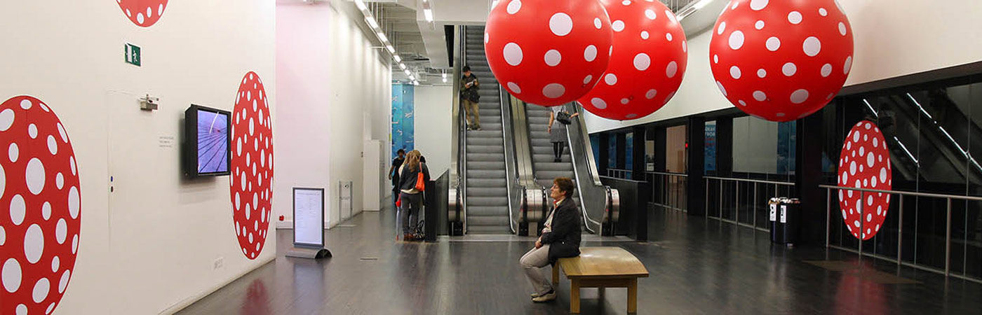 Shot of an installation at the Tate Modern