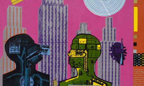Eduardo Paolozzi's Wittgenstein in New York.