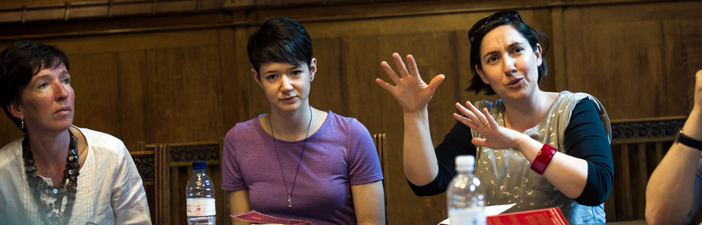 Reading group at the John Rylands library