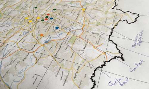 Map of Manchester
