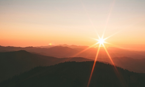 A sunset