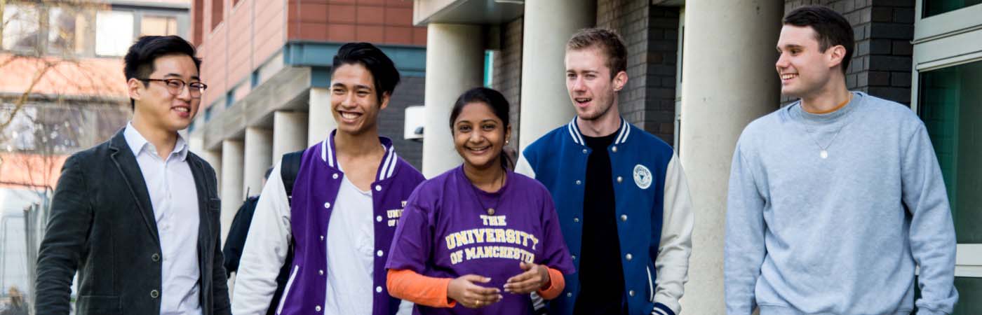 Geography students sharing a conversation