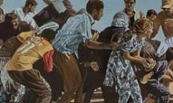 Lyndell Brown-Charles Green, Mount Sinjar 1, 2018.