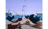 Tristram Paul Hillier (1905-1983), Le Havre de Grace (1939).