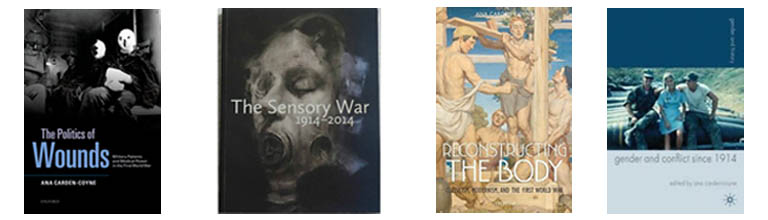 A selection of Ana Carden-Coyne's book covers.