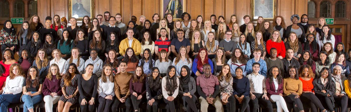 Full class picture of law students 2018 