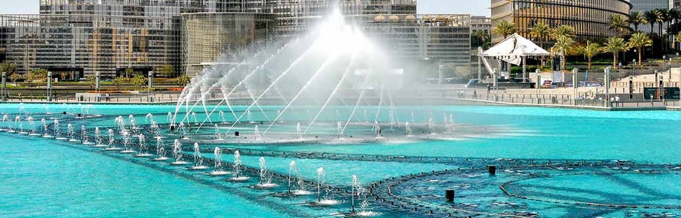 Fountains in Dubai