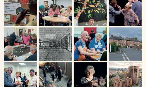 A collage of images reflecting MUARG's work.