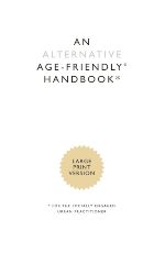 An alternative age-friendly handbook book cover