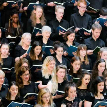 University of Manchester Chorus singers performing