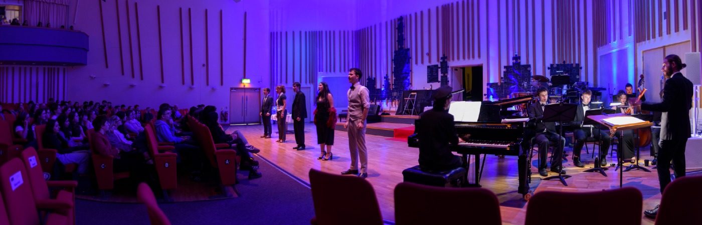 A University of Manchester music performance.