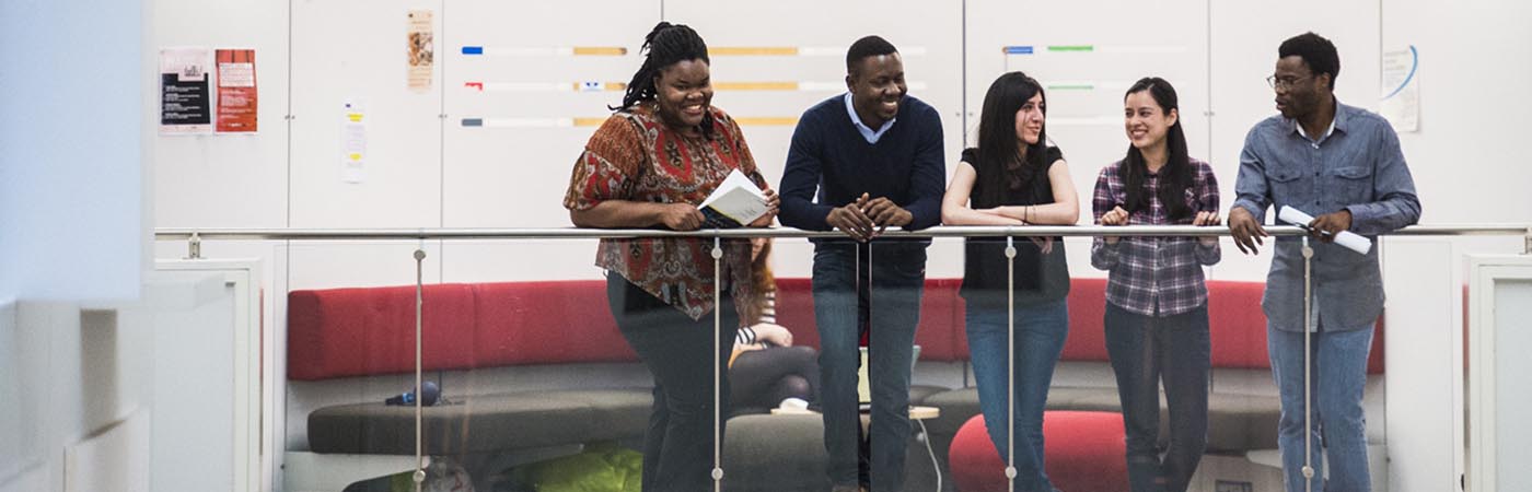 PhD students in the Arthur Lewis building