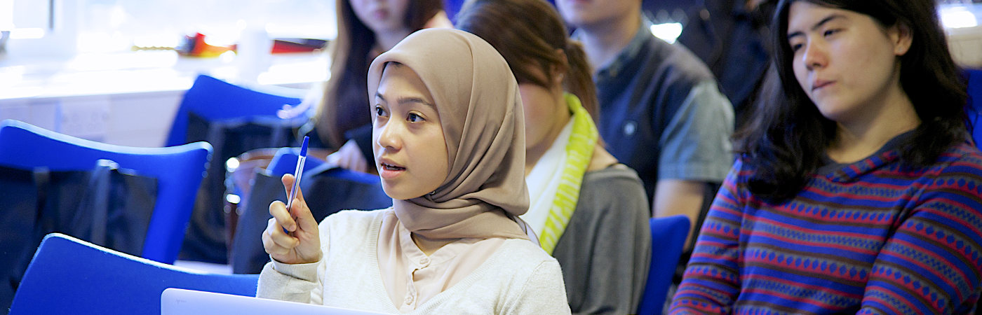 Students in a lecture