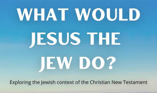 What would Jesus the Jew do logo.