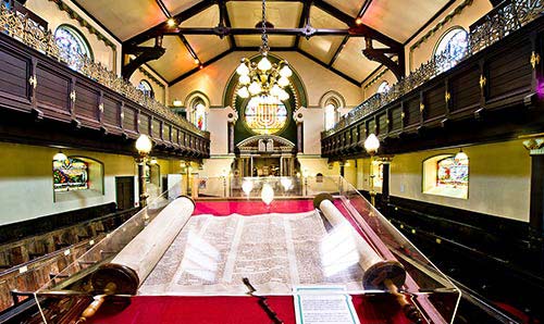 Manchester Jewish Museum scroll