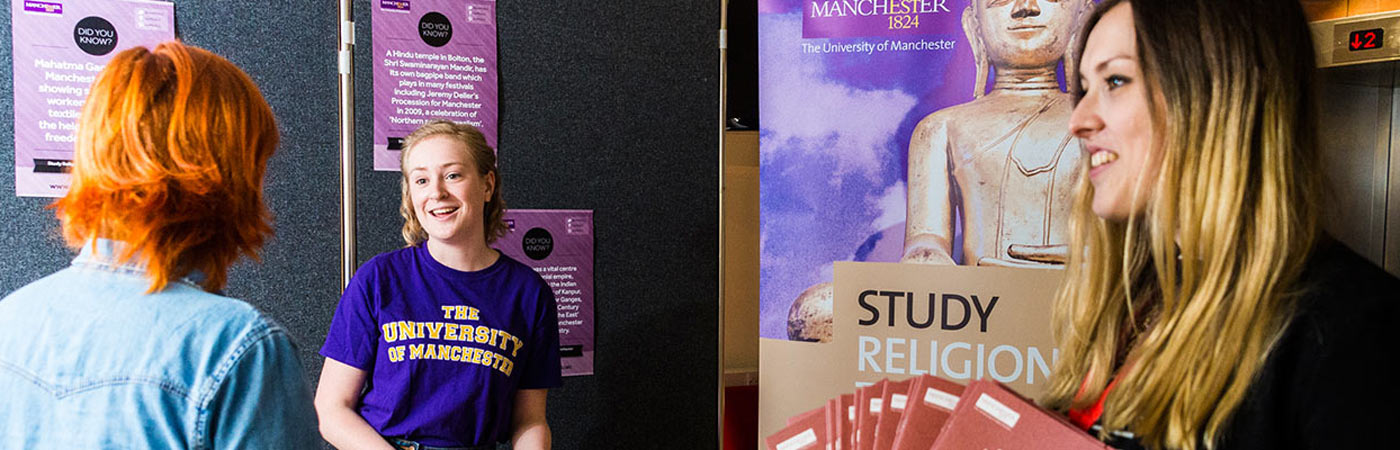 Students at recruitment day