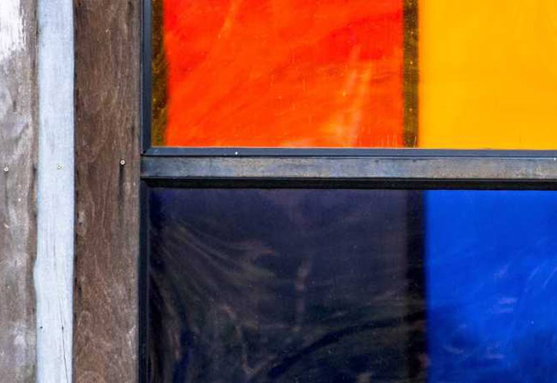 Stained glass window