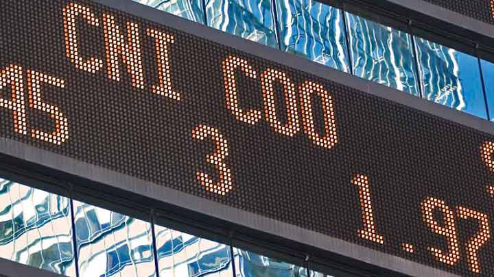 trading floor electronic sign