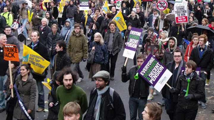 Union protest
