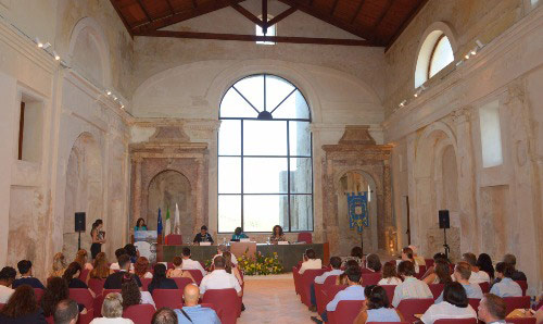 Students attending International Law Summer School in Italy.