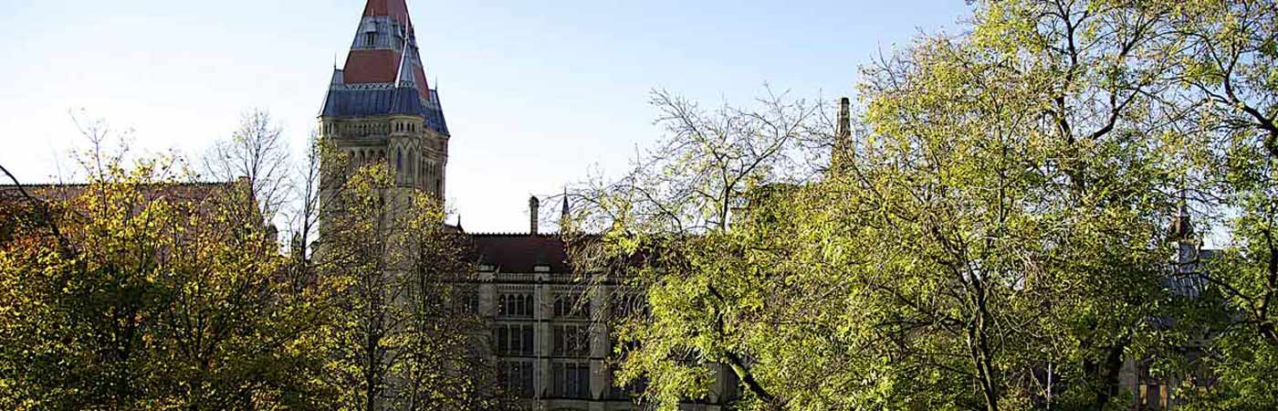 Whitworth Building on Oxford Road Manchester