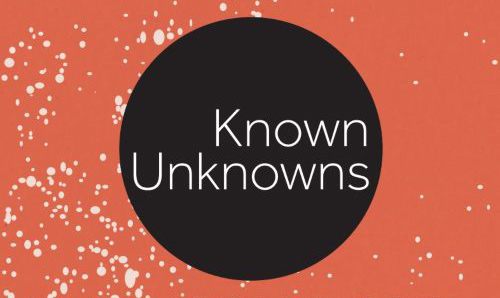 Cover of Known Unknowns short story booklet