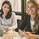 Women in an office