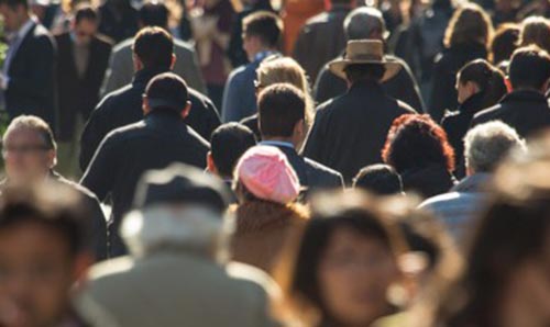Crowd scene