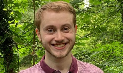 Sociology graduate Adam Freeman