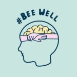 BeeWell logo.