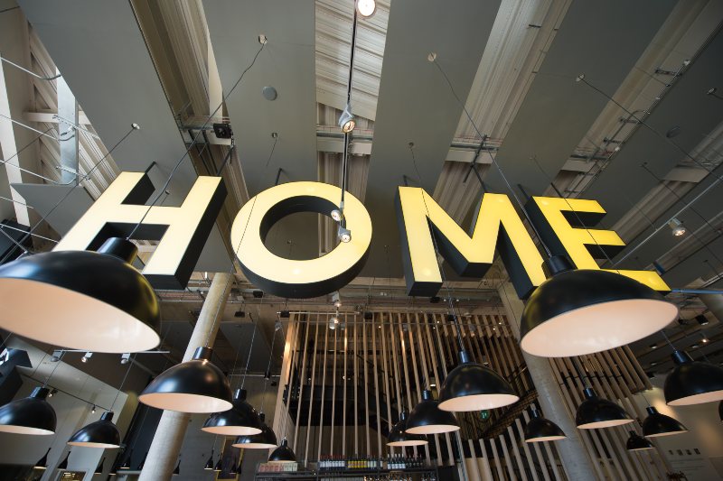 HOME sign