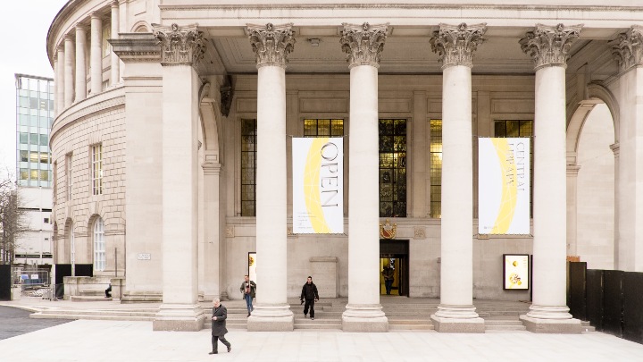Central library in Manchester