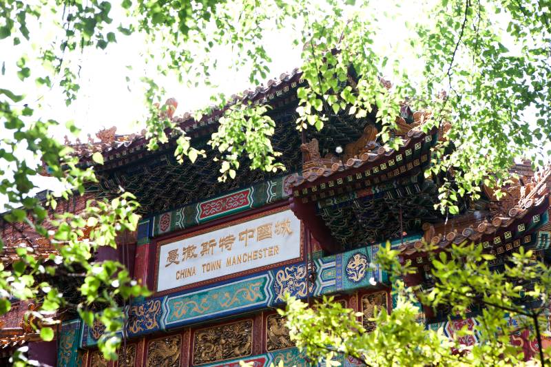 China town in Manchester.