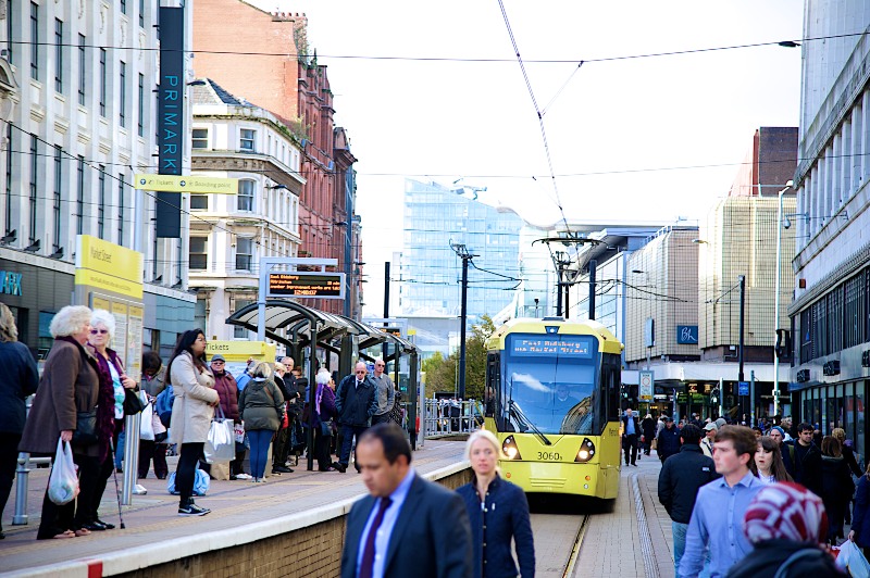 The public in central Manchester.